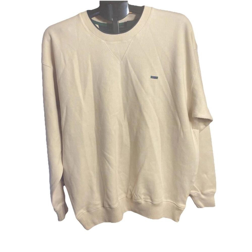 NWT Alexander Julian‎ Sweater Crème Color Size L